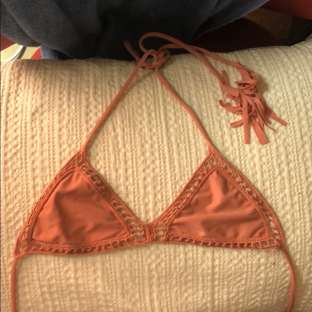 Acacia peach/nude color Andy top